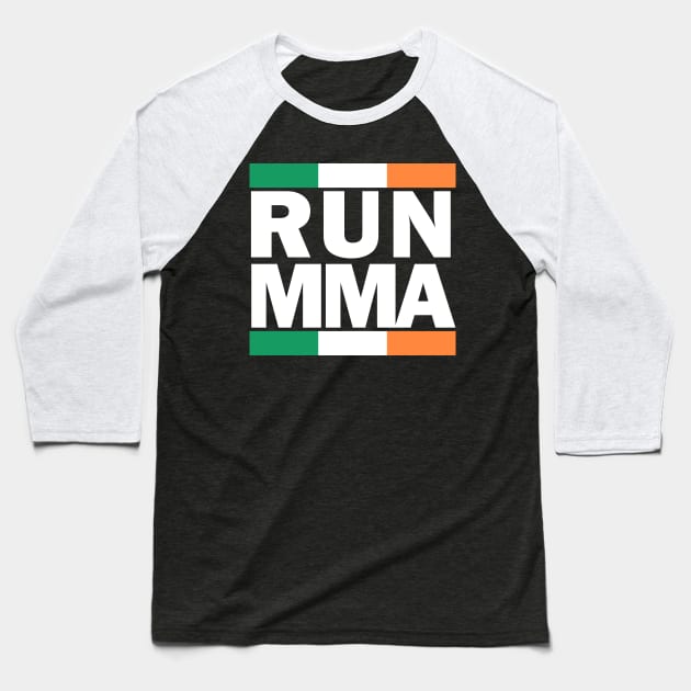 RUN MMA Baseball T-Shirt by dajabal